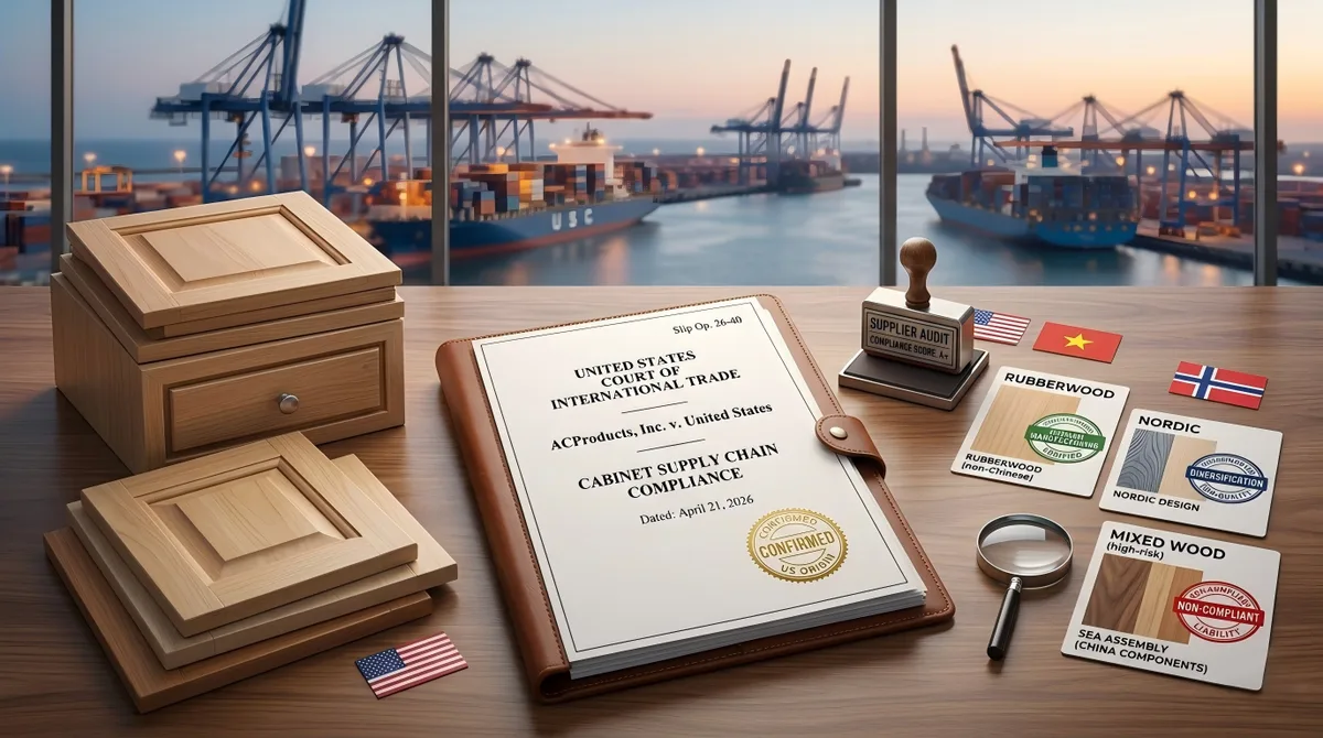 Slip Op. 26-40: Cabinet Scope Ruling and Supply Chain Records