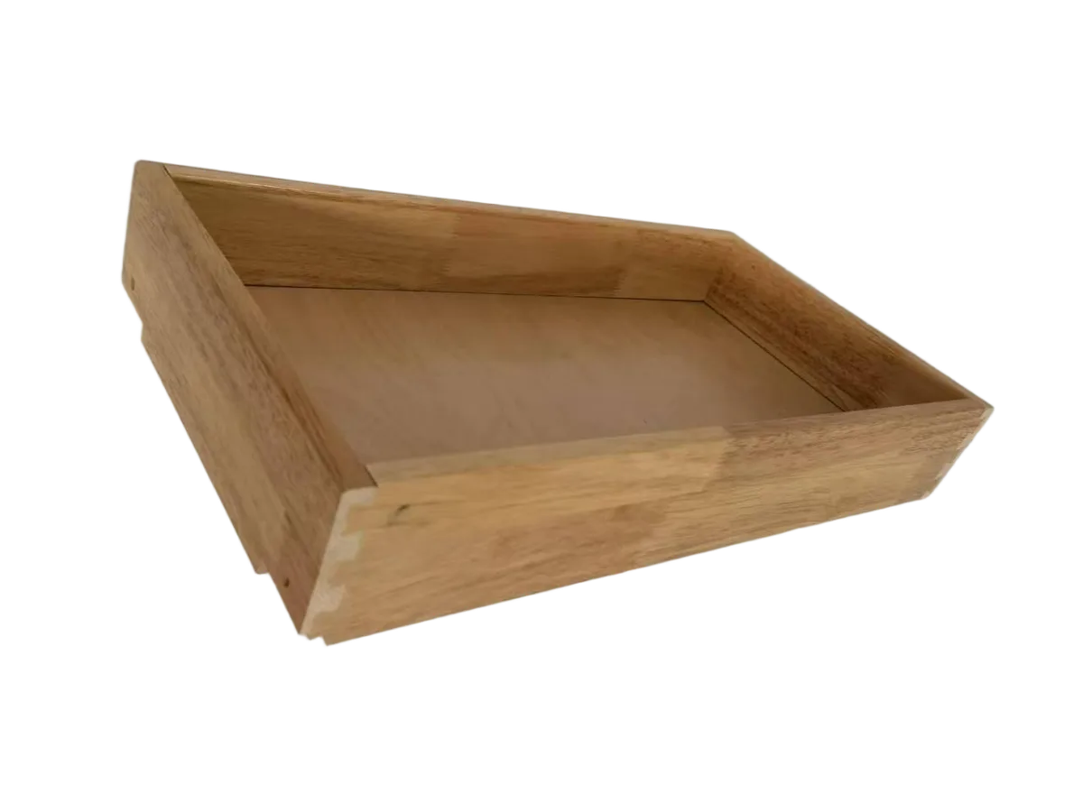 Rubberwood Dovetail Drawer Boxes