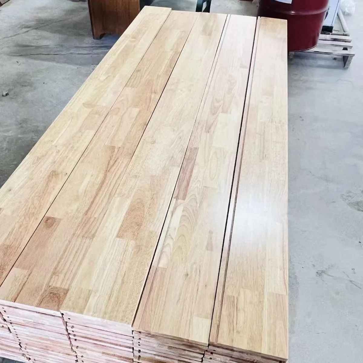 Rubberwood Finger Joint Drawer Parts